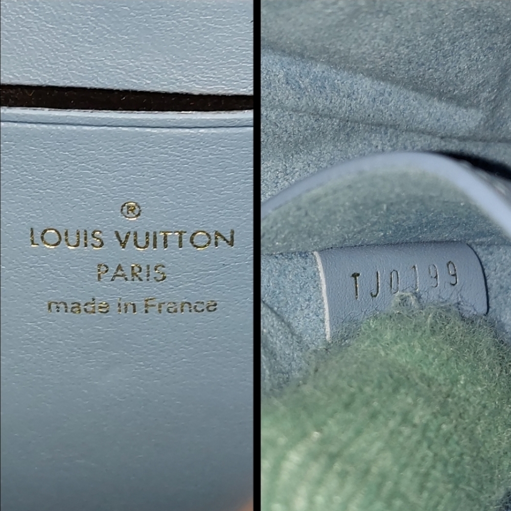 ✨️Like New . Authentic Louis Vuitton multicolor New Wave Denim wristlet pouch - Picture 16 of 17